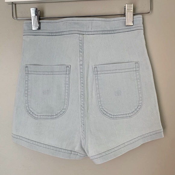 American Apparel size XS Easy Jean short - Picture 7 of 10